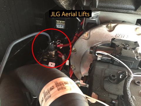 JLG Aerial Lift Cable Connection