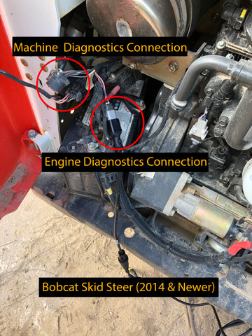 Bobcat Skid Steer Cable Connection