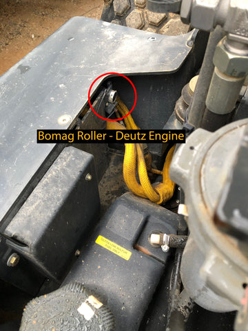 Bomag Roller Cable hookup