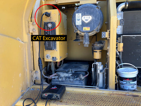 CAT Excavator Cable Connection