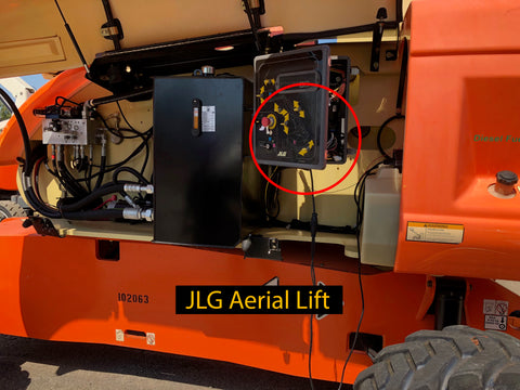 JLG Aerial Lift Cable Hook up
