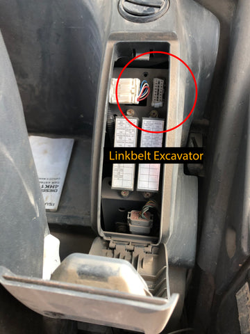 Linkbelt Excavator Cable Connection