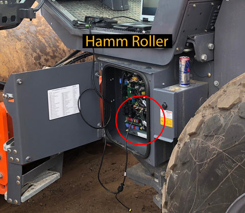 Hamm Roller Cable Connection