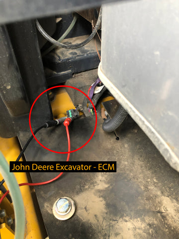 JD Excavator Diagnostics Port
