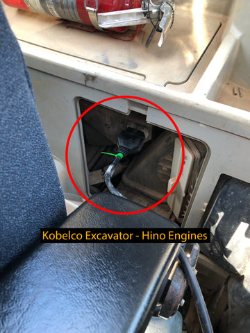 Kobelco Excavator Connection - Hino Engine