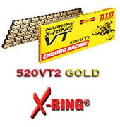 New sealed DID race chain VT2 Racing Chain with X-Ring® Technology but from www.chainsandsprockets.com