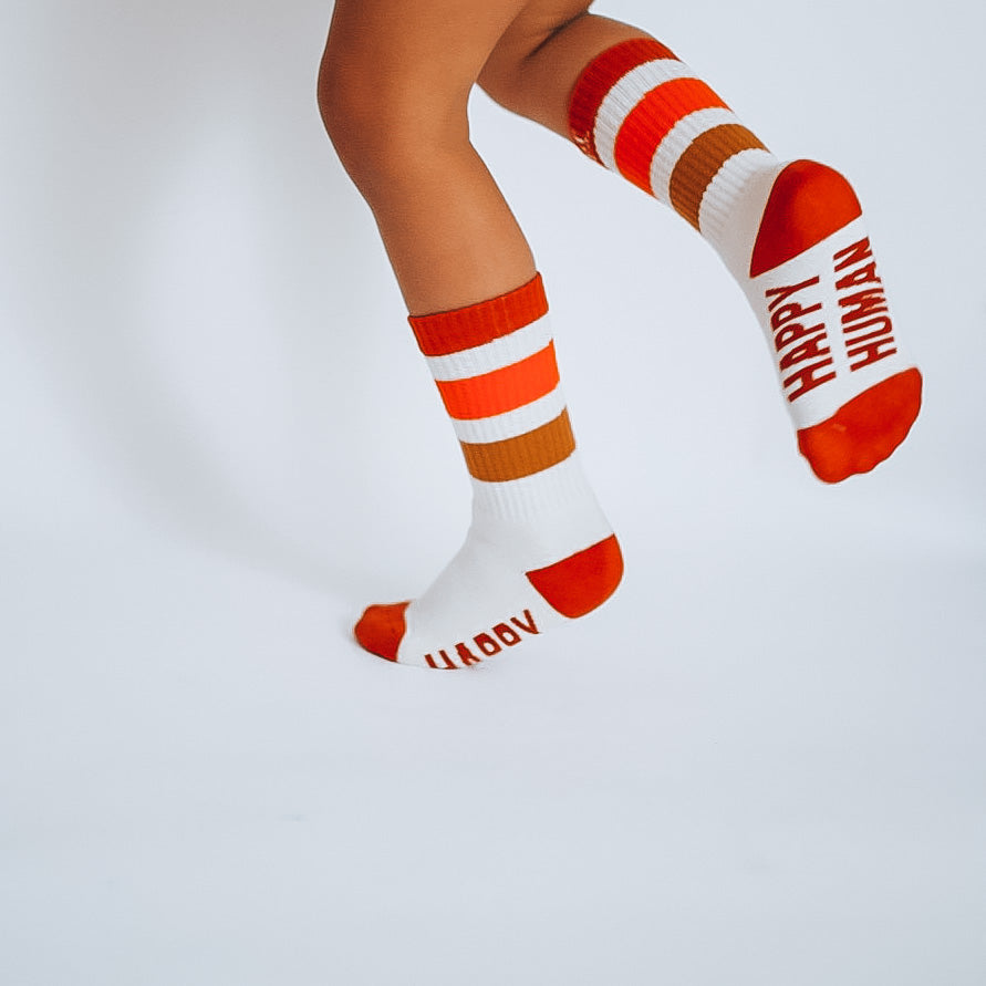 Socks | retro tube | happy human