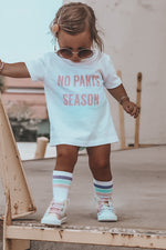 NO PANTS SEASON™ in Pink | Kids Tee
