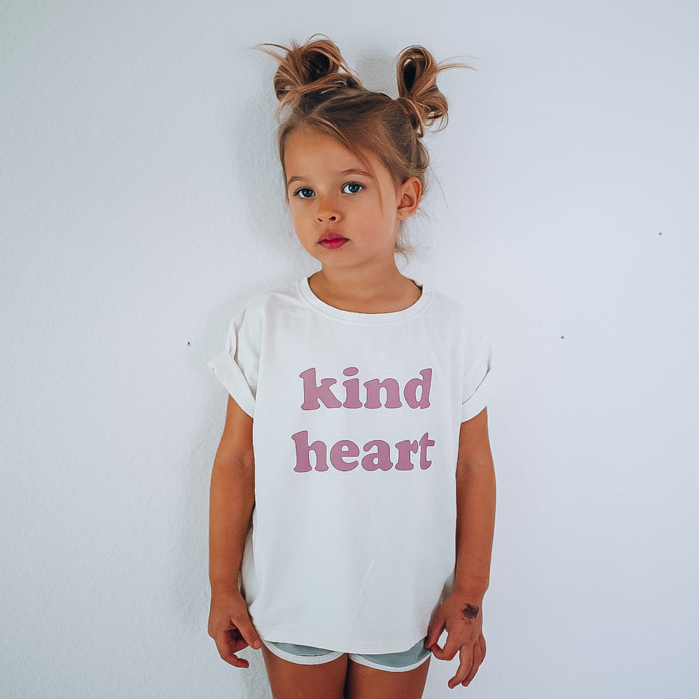KIND HEART in lavender | Kids Tee