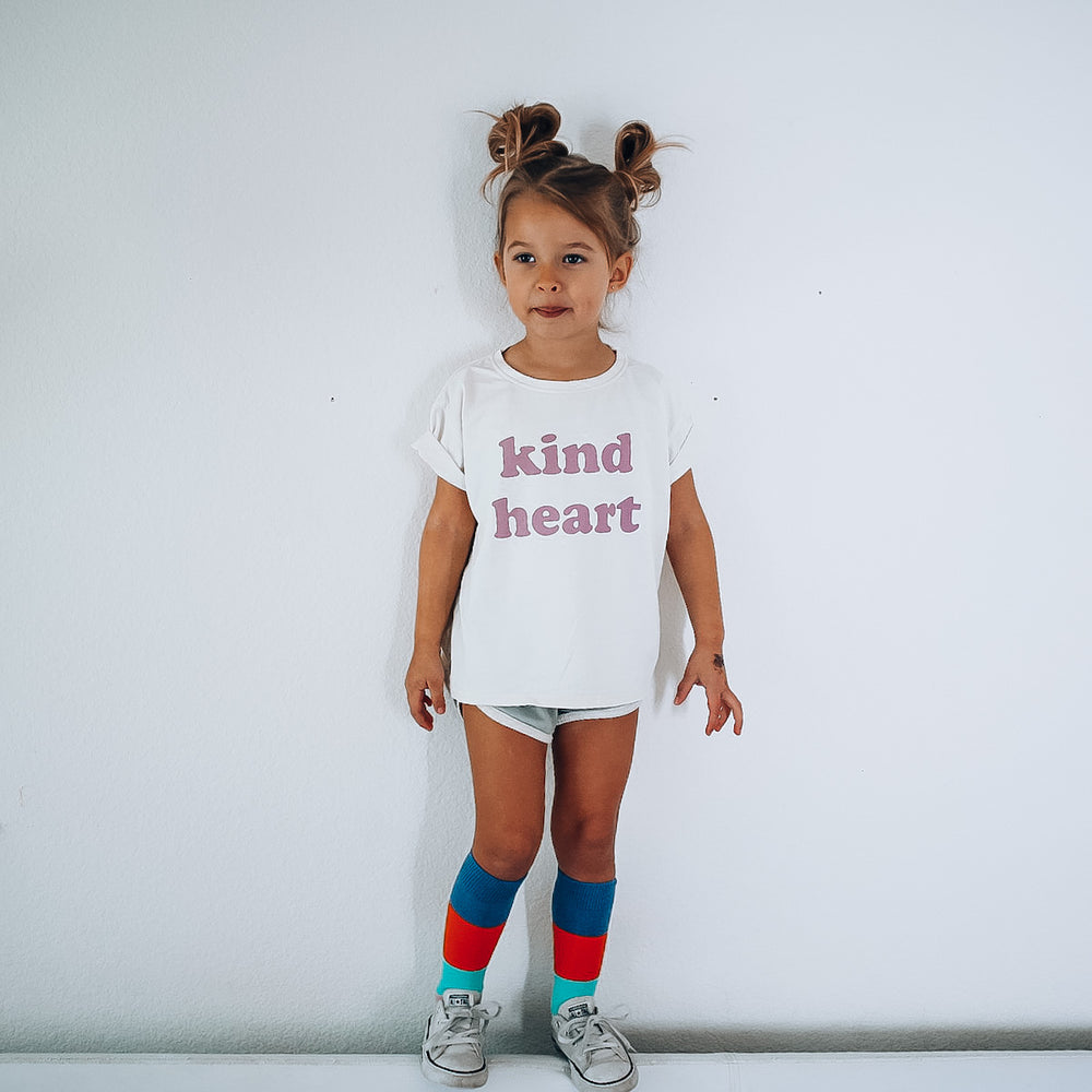 KIND HEART in lavender | Kids Tee