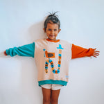 Pullover | Oversized Kids Drop Shoulder | Listen, learn, move into action by Suzy Ultman