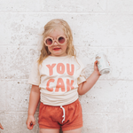 YOU CAN in peach   | Kids Tee