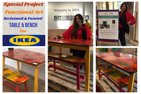 Artist Tatiana Cast and IKEA Art Program 
