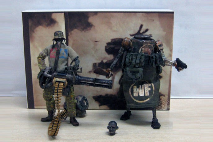 Fucked Up Jungle 2 Pack WWRp World War Robot from ThreeA 1/12th