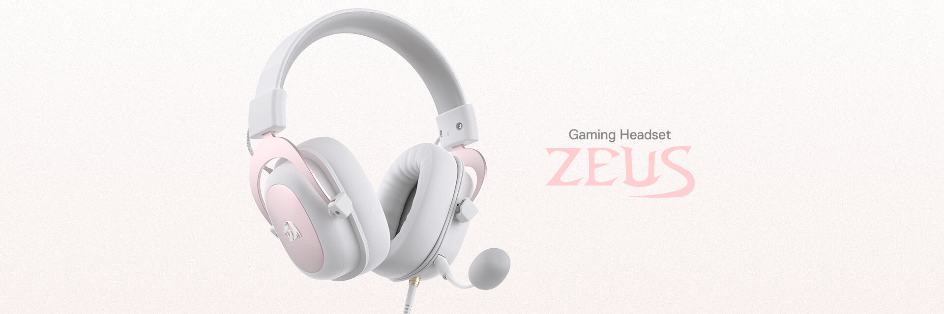 pink headset with mic
