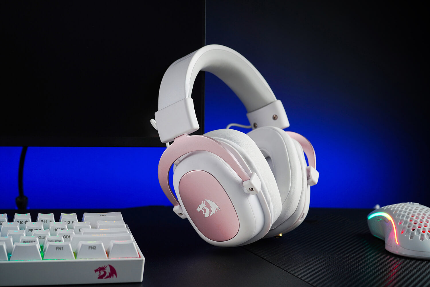 redragon gaming headset h510 grey and white color