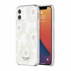 Kate Spade Protective Hardshell Case Hollyhock Floral for iPhone 12/12 Pro