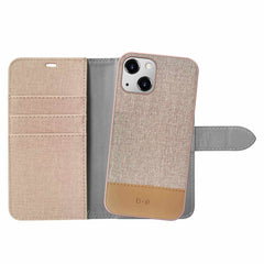 Blu Element 2 in 1 Folio Case Pink Tan for iPhone 13