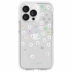 Kate Spade Defensive Case Scattered Flowers Iridescent for iPhone 13 Pro