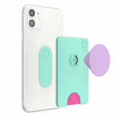 PopSockets PopWallet+ (PopWallet with Swappable PopGrip) Colorblock Ultra