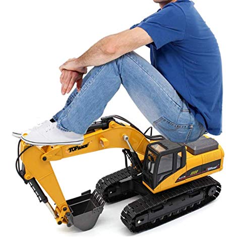 full metal rc excavator