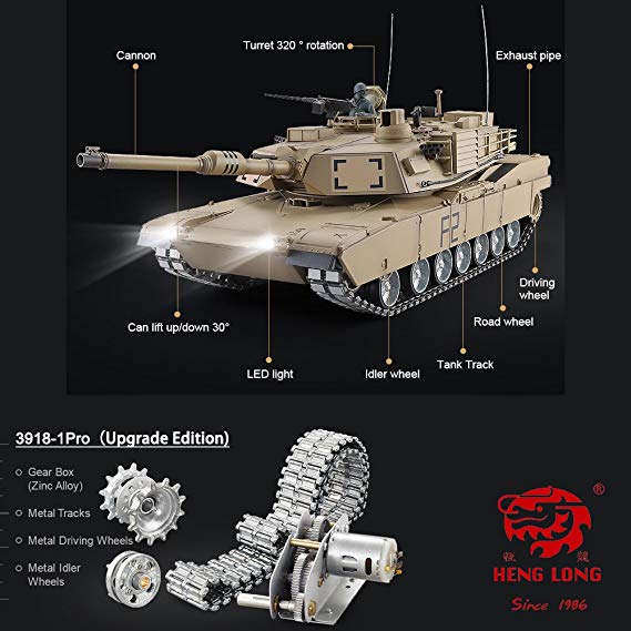 heng long abrams upgrades