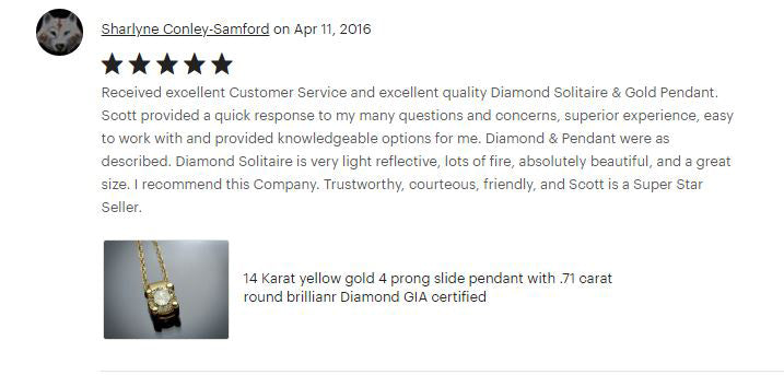 Flawless Carat Customer Review_Sharlyne C