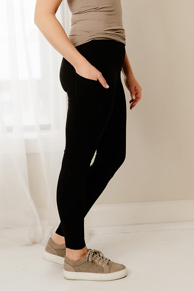 Yoga High Waist Solid legging – Ella Mae's Boutique