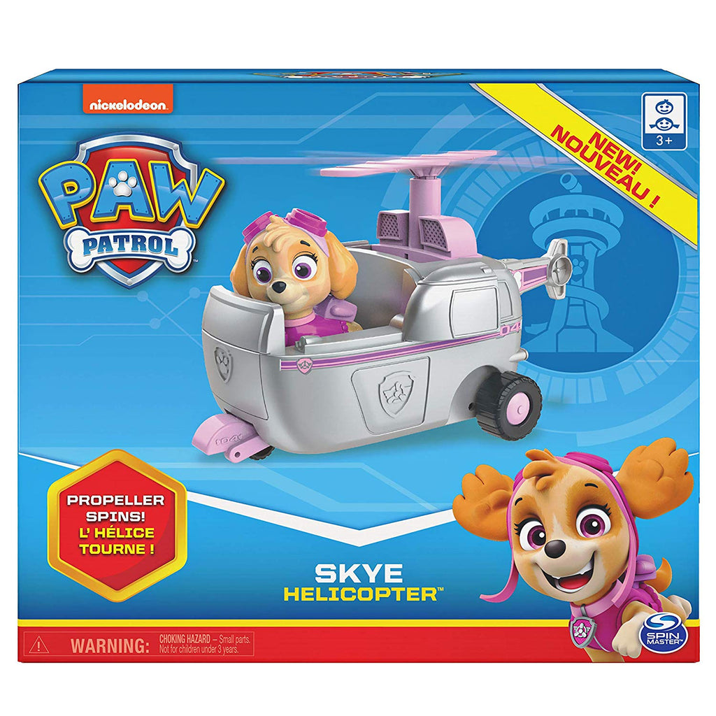 Paw Patrol - ORIGINAL - Skye's Helicopter Vehicle and Pup Skyes OzToyStore