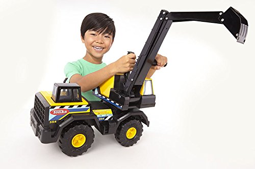 tonka 93931 classic steel backhoe vehicle