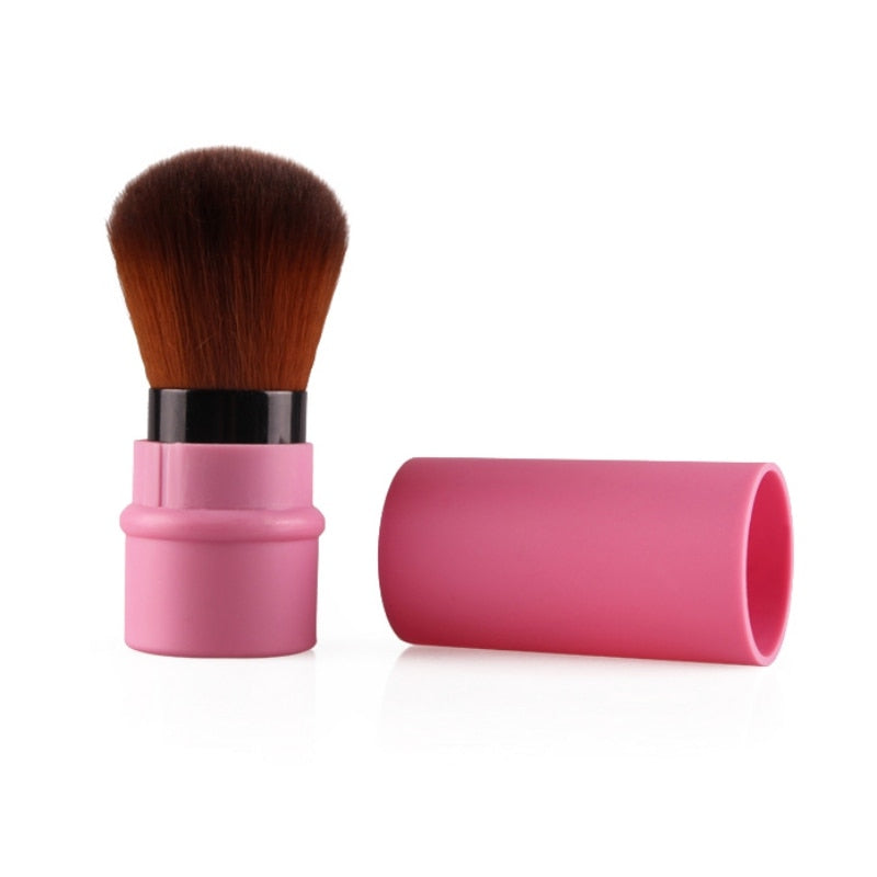 Mini Retractable Foundation Makeup Powder Brush