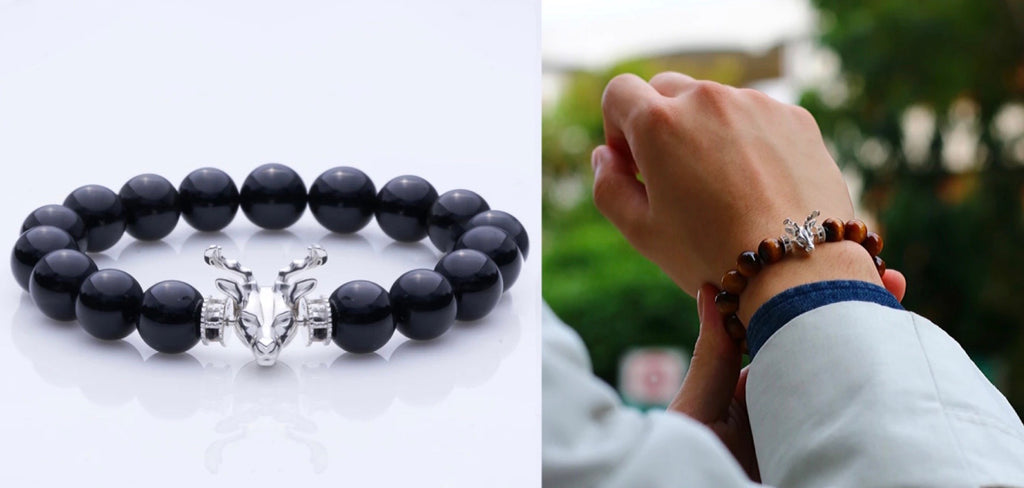 mens bead bracelet