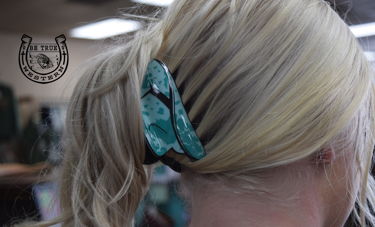 The Cowboy Hat Hair Claw Clip