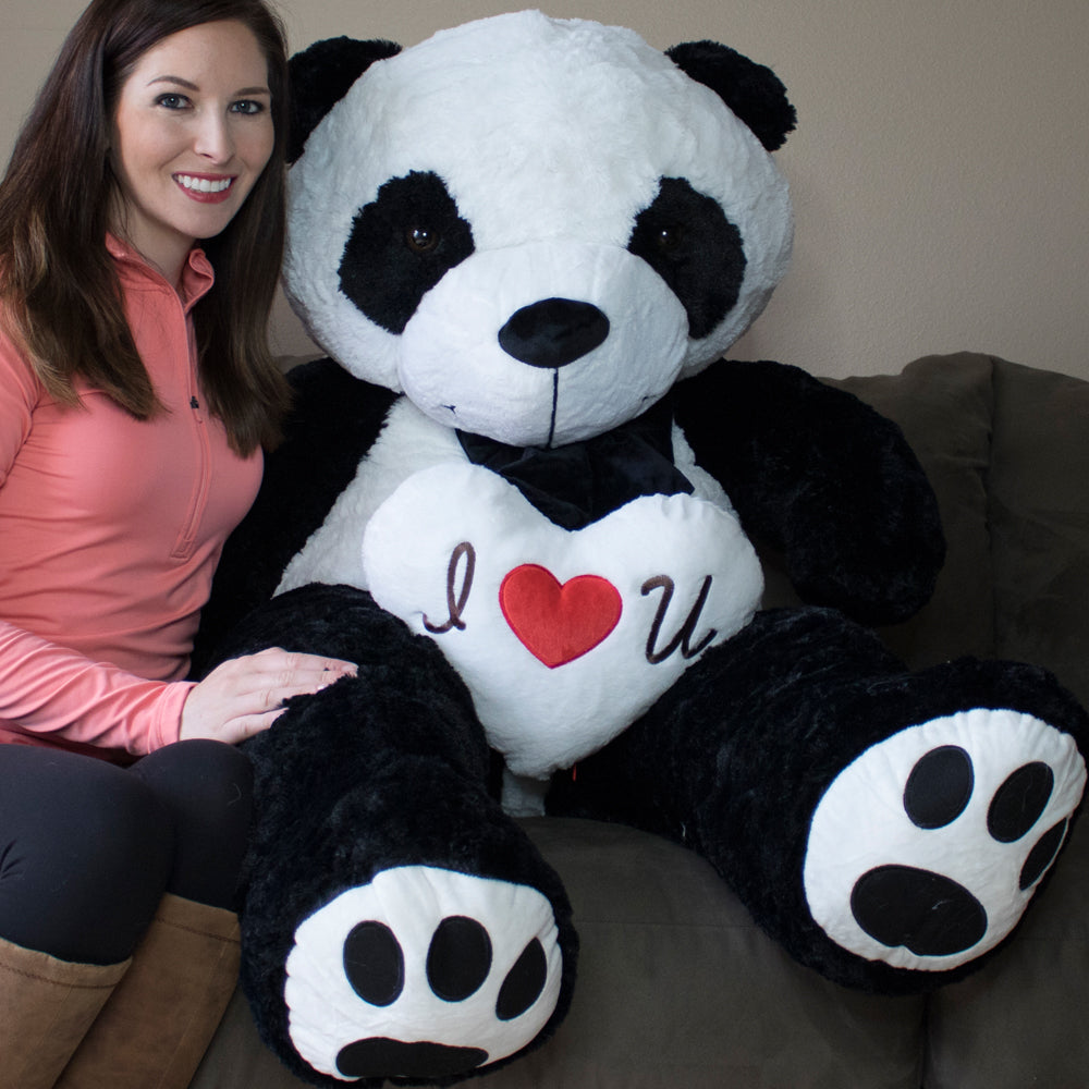 5 feet panda teddy bear