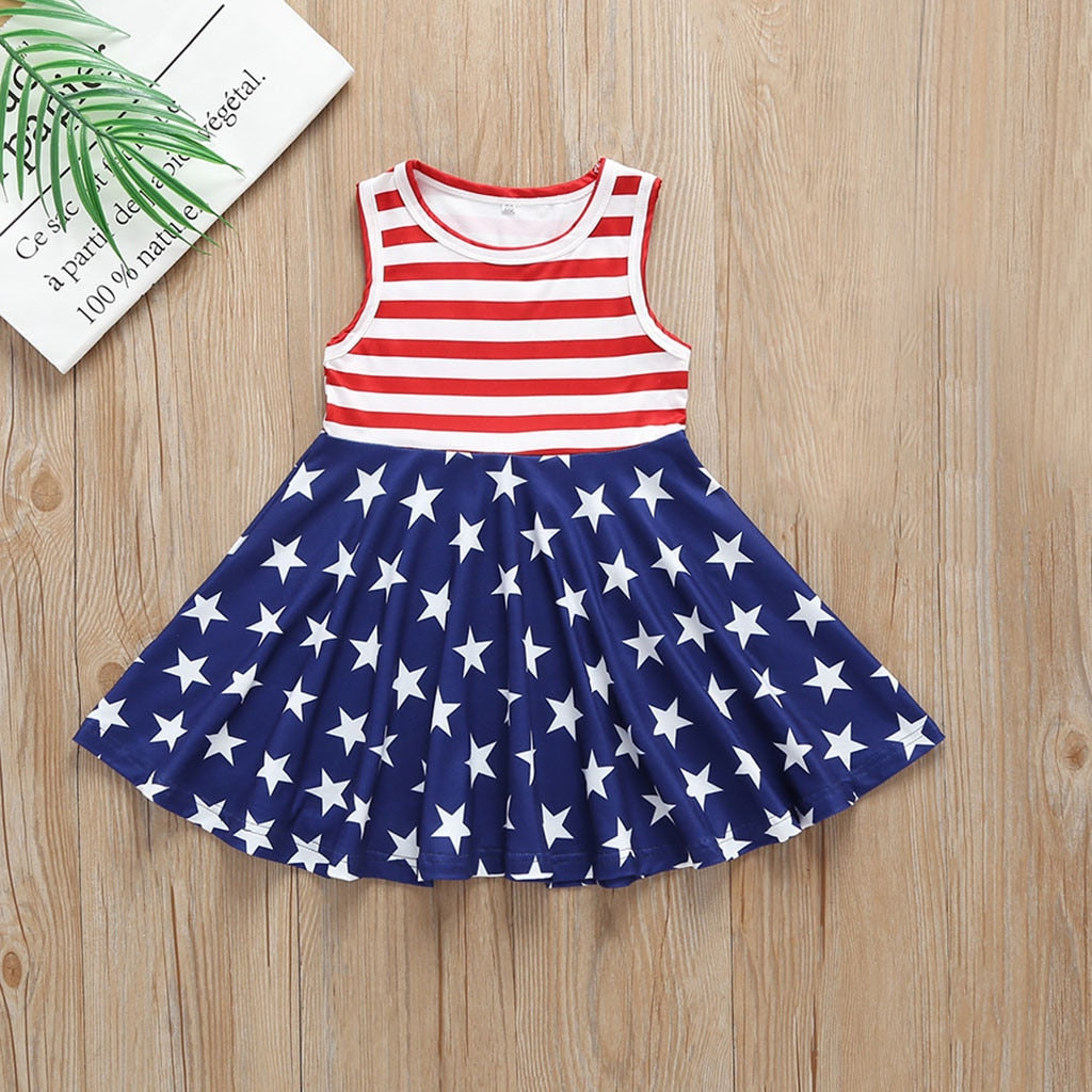 4th of july baby dress