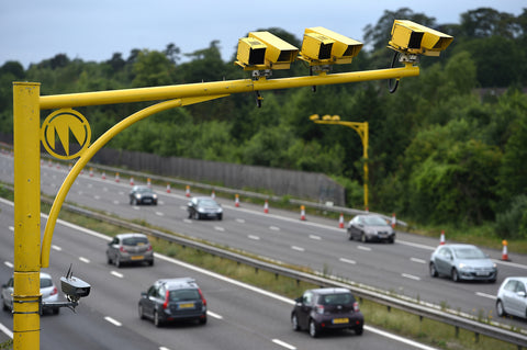 Speed cameras on smart motorways
