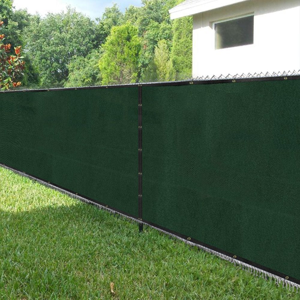 Amagabeli Heavy Duty Fence Privacy Screen 8x50 for Chain Link Fence Fabric with