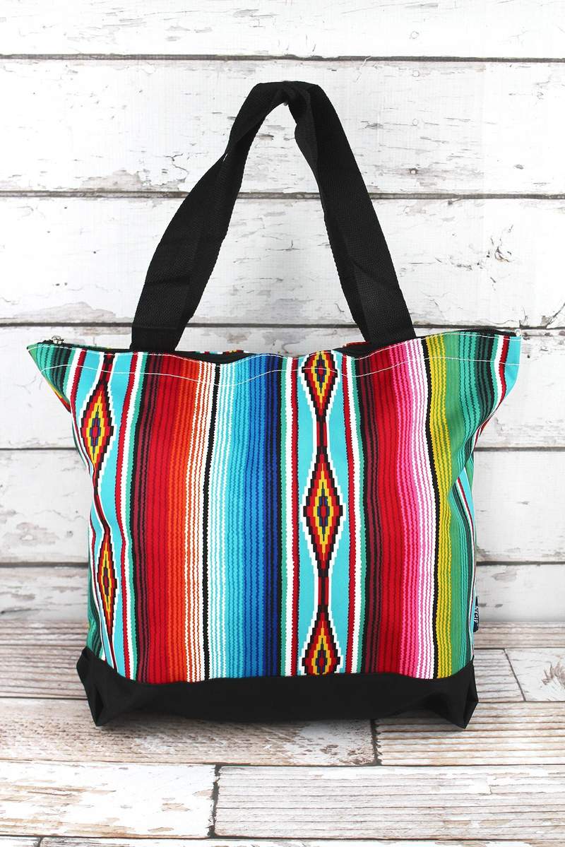 serape tote bag