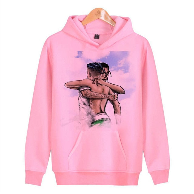 xxxtentacion hoodie pink