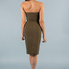 TESSA DRESS (OLIVE GREEN)