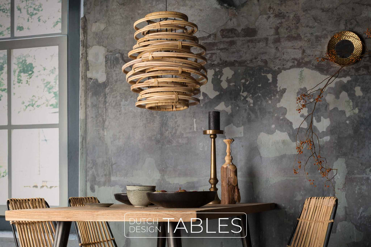 Hanglamp Dutchbone Kubu | Stoer rotan | Gratis en verzending! – Dutch Design Tables