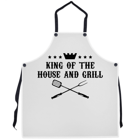 King of the house and grill apron