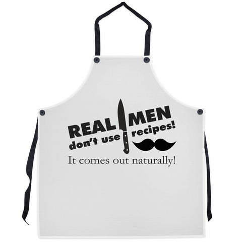 Real men are not afraid to take whisks - Apron