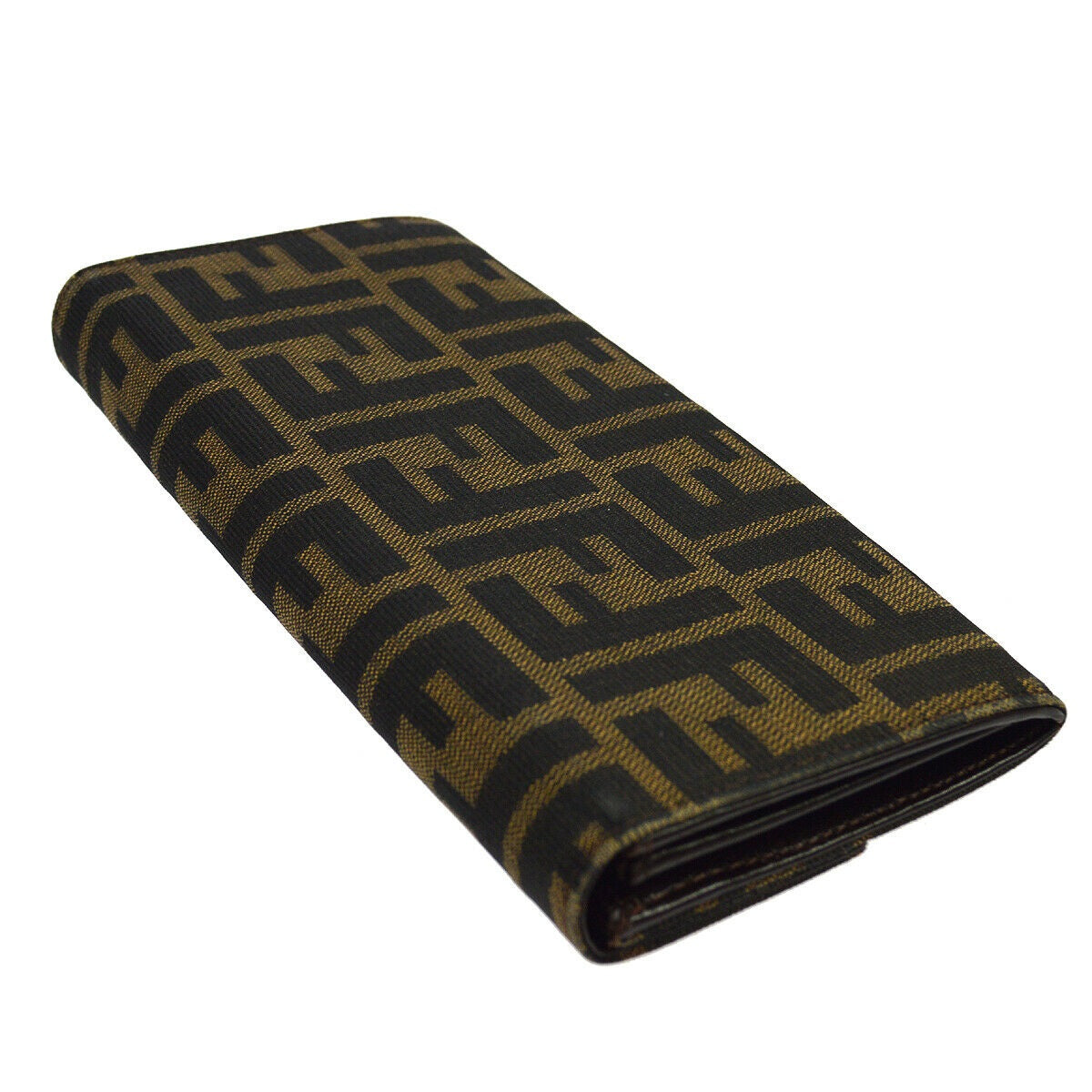 FENDI FF Zucca Long Wallet – Luxury 