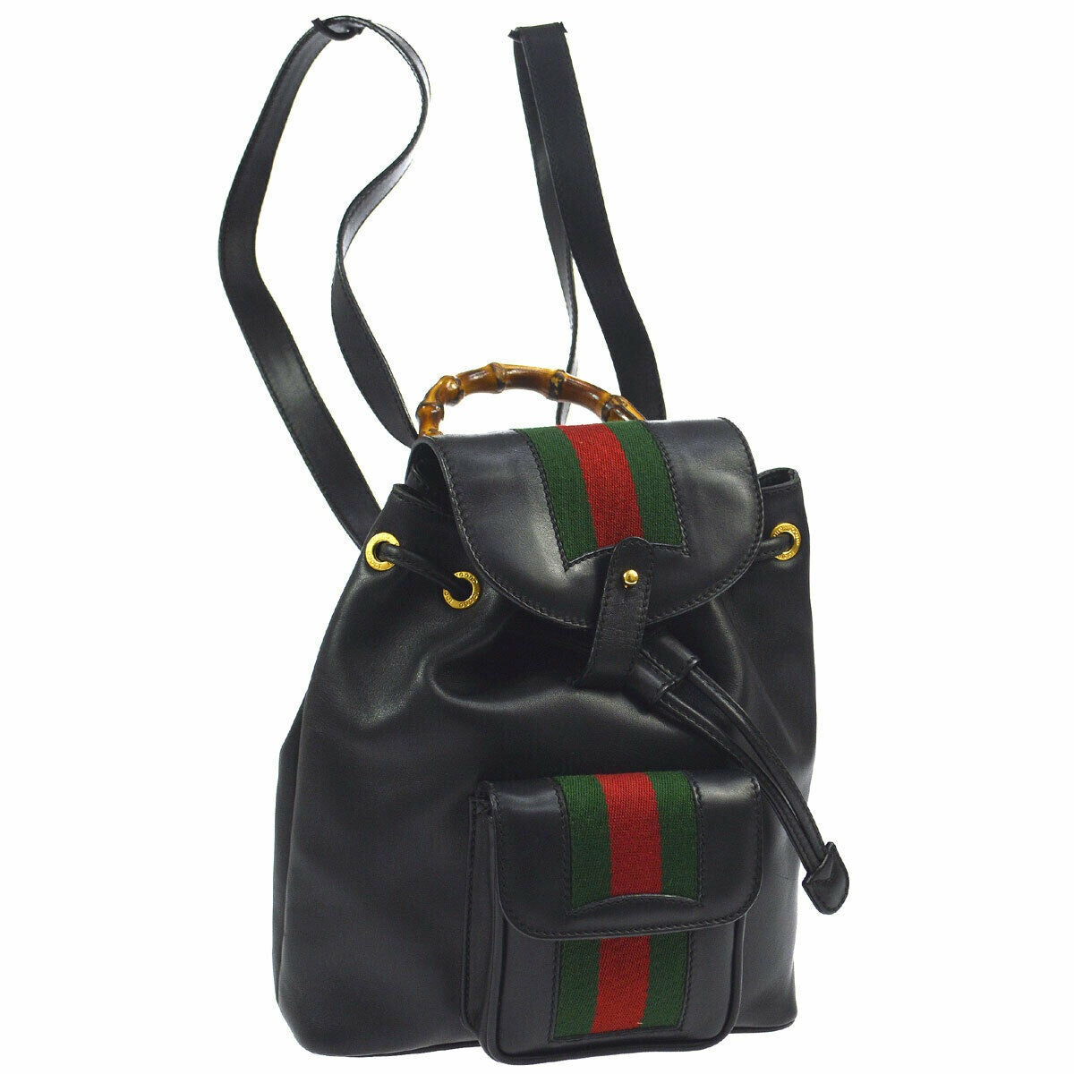 black mini gucci backpack