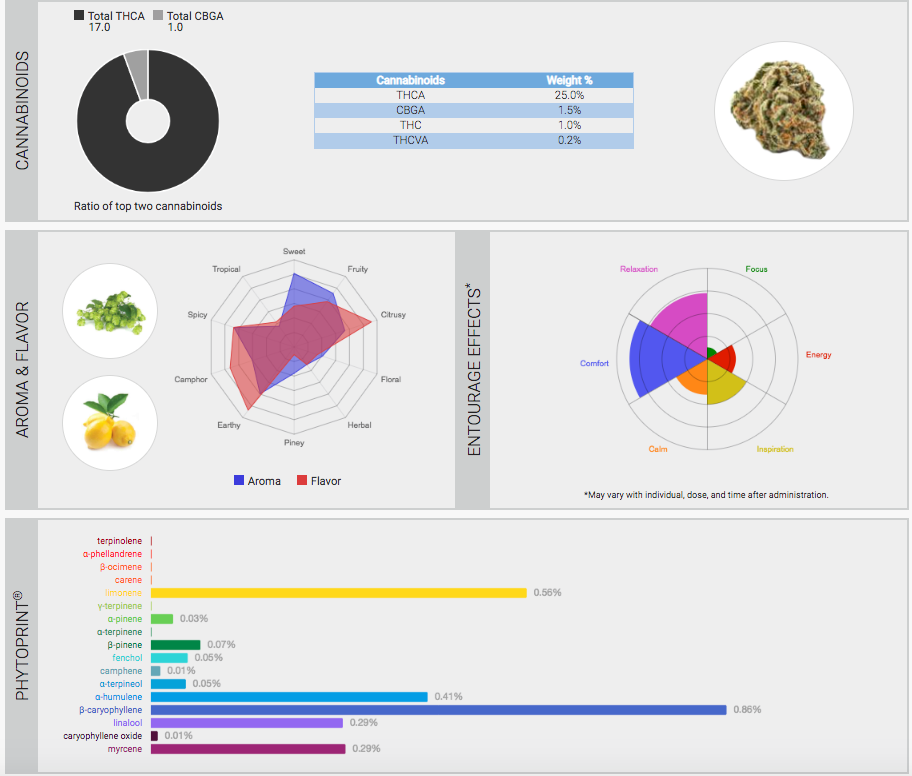 cannabis terpenes and cannabinoids