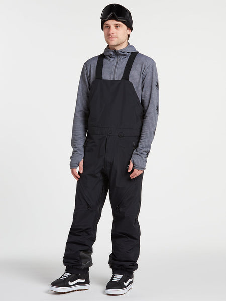 Volcom 3L Gore-Tex Bib Overall - Black - Artavi Skate & Snow