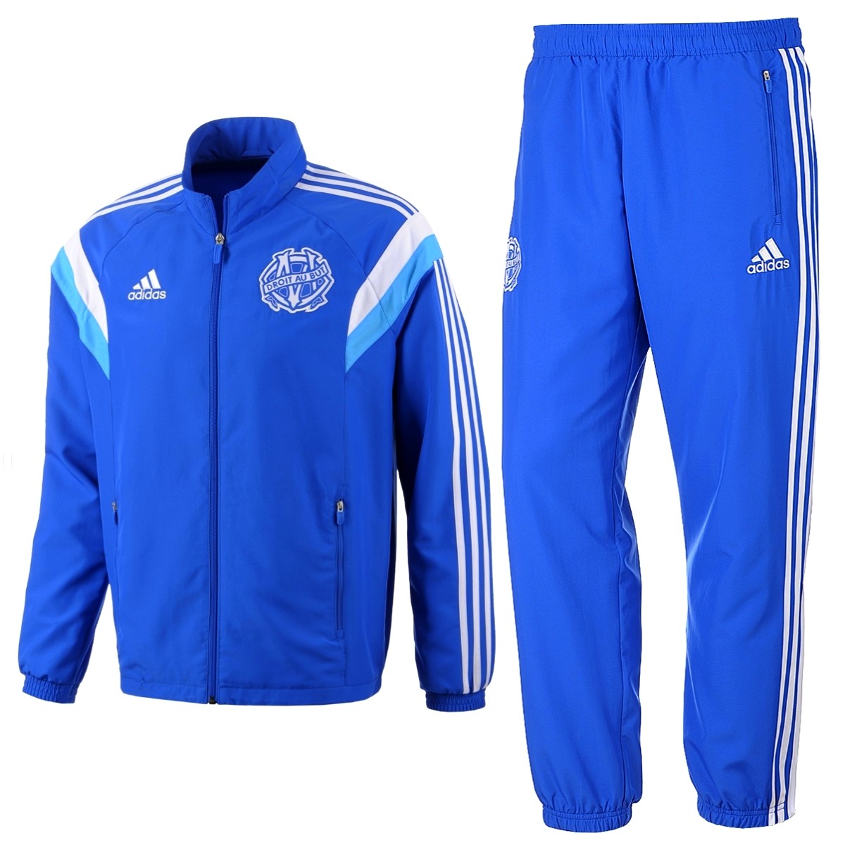 Olympique De Soccer Tracksuit 2014/15 - Adidas – SoccerTracksuits.com