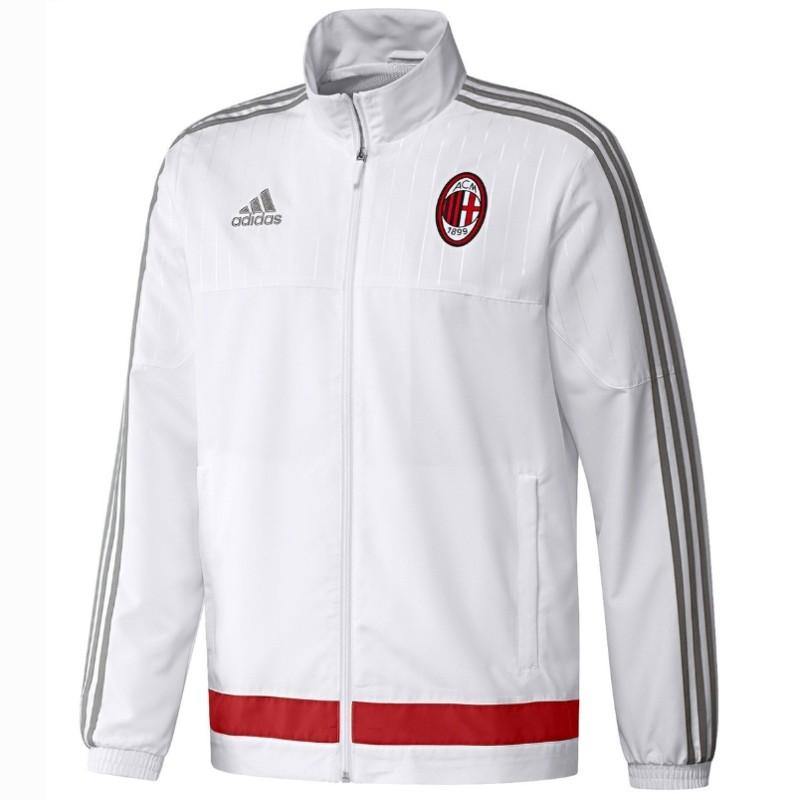 ac milan tracksuit adidas