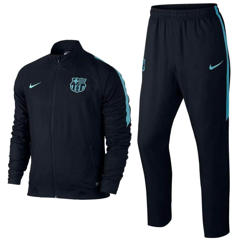 Fc Barcelona Ucl Presentation Soccer Tracksuit 2015/16 - Nike SoccerTracksuits.com